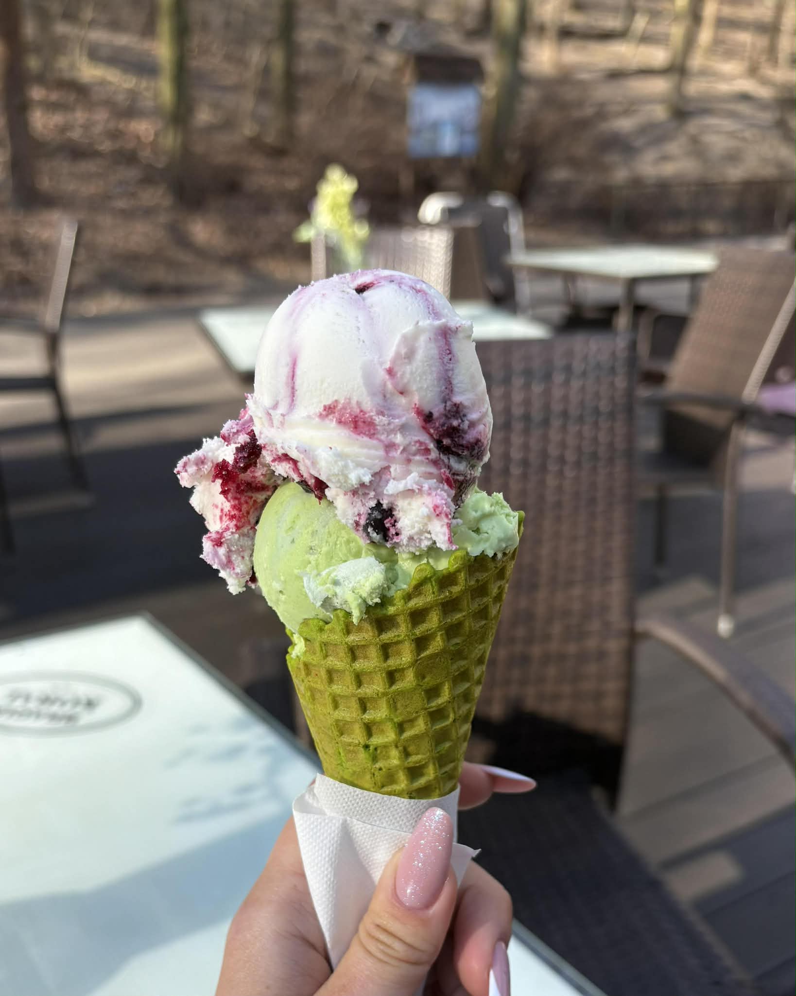 Lody Kawka przy makakach Nowe Zoo Poznań